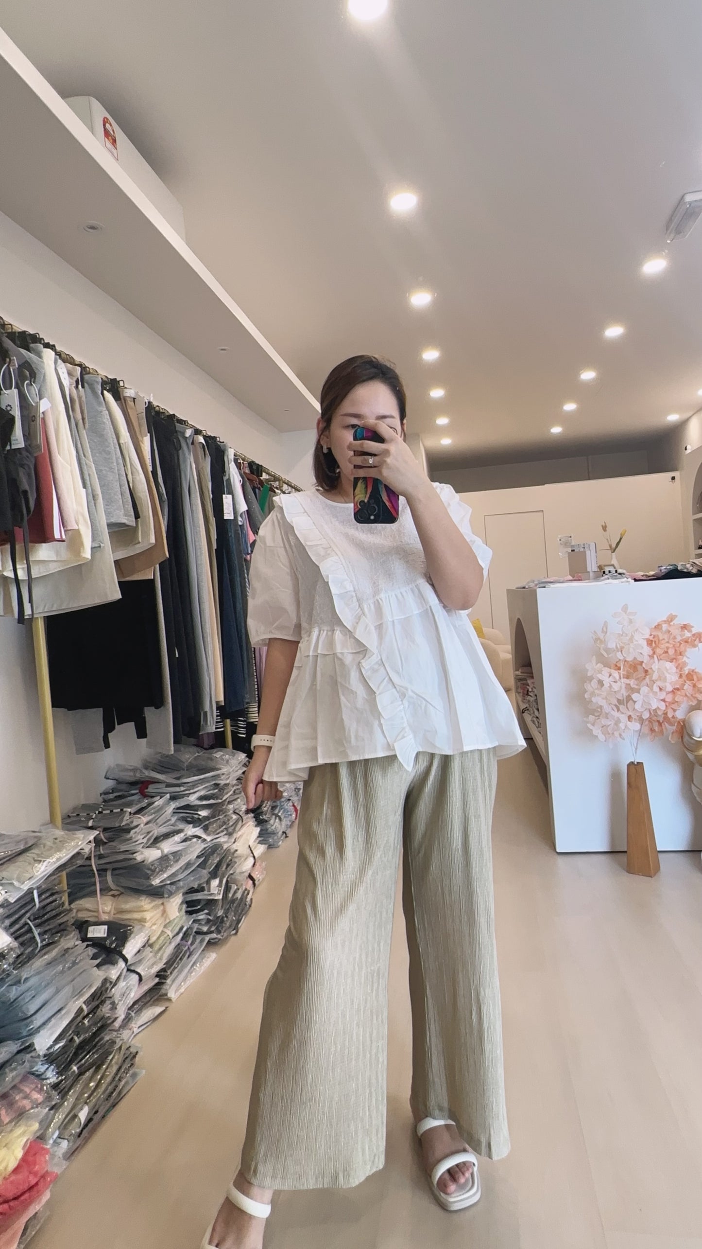 Masanon Sheer Long Pant