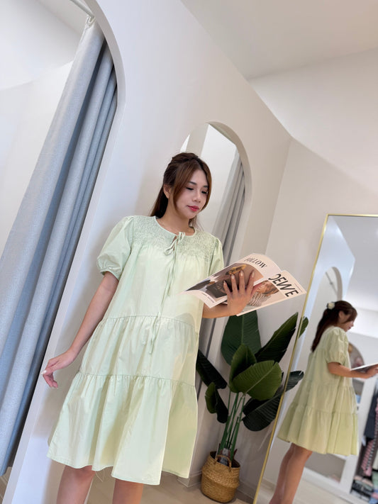 Giselle Linen Blend Dress