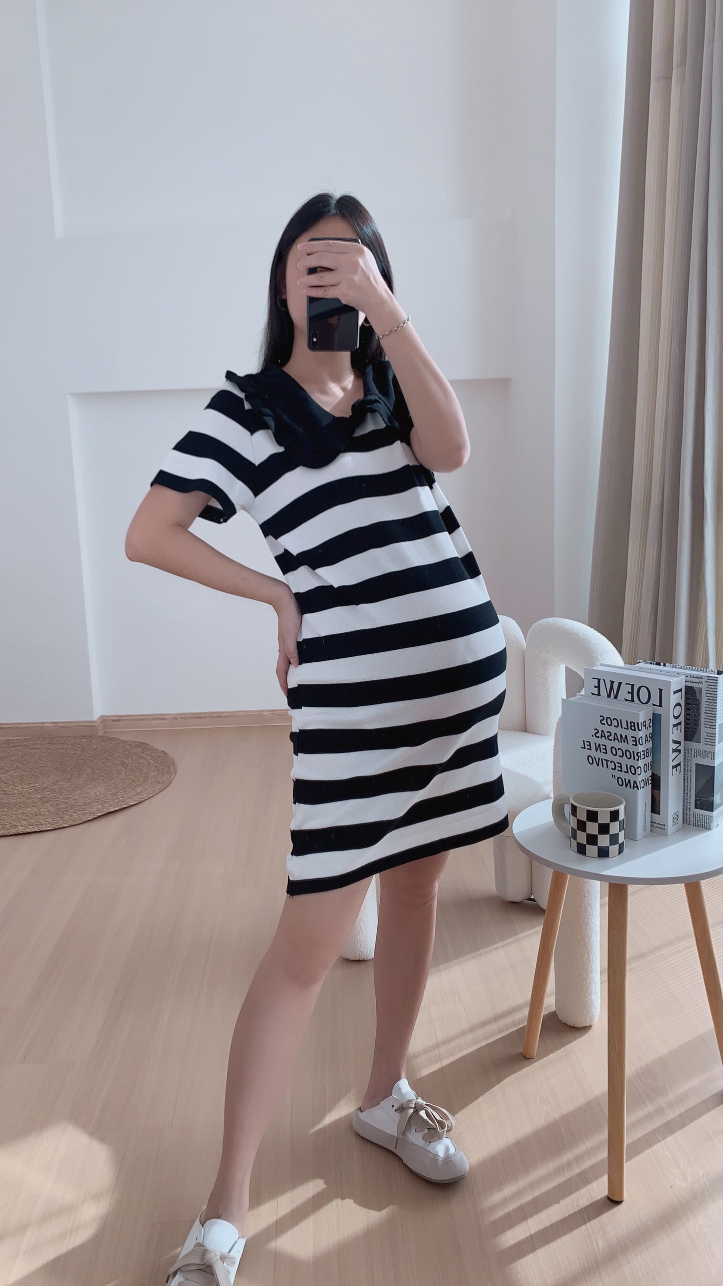 Carla Stripes Knits Dress