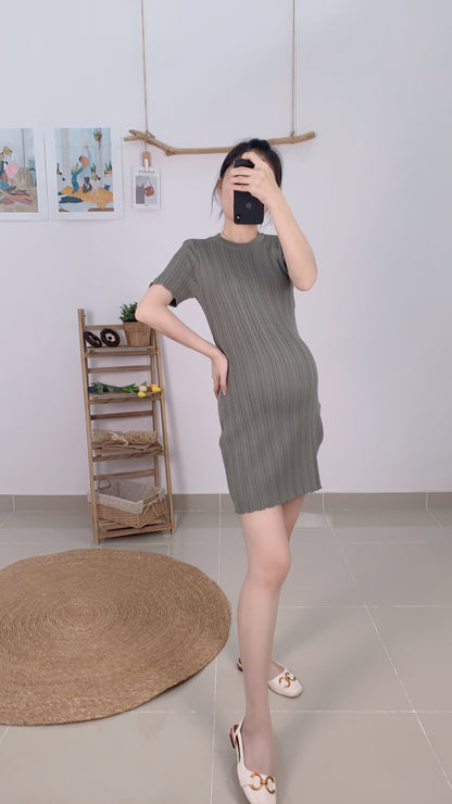 Monia Knitted Maternity Dress