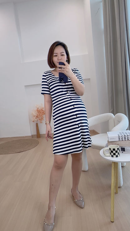 Lovince Lydia Stripes Stretchable Dress