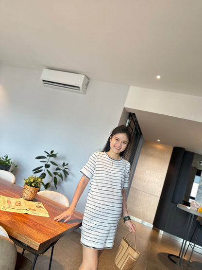 Diorlyn Stripes Knits Dress