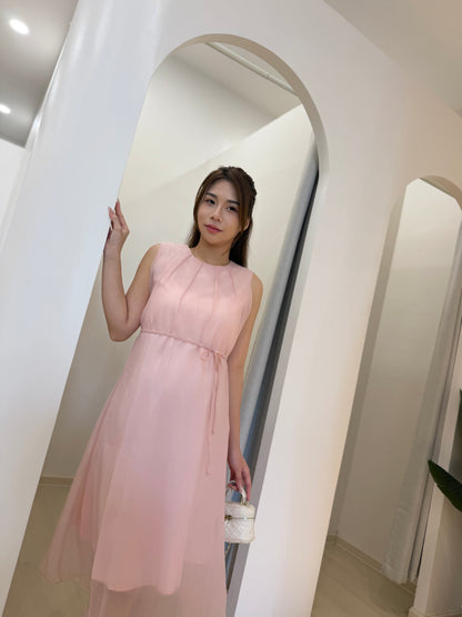 Avelisse Sheer Chiffon Dress