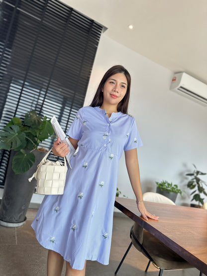 Teeya Floral in Blue