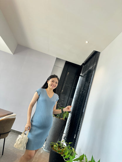 Viion Fitted Knits Dress