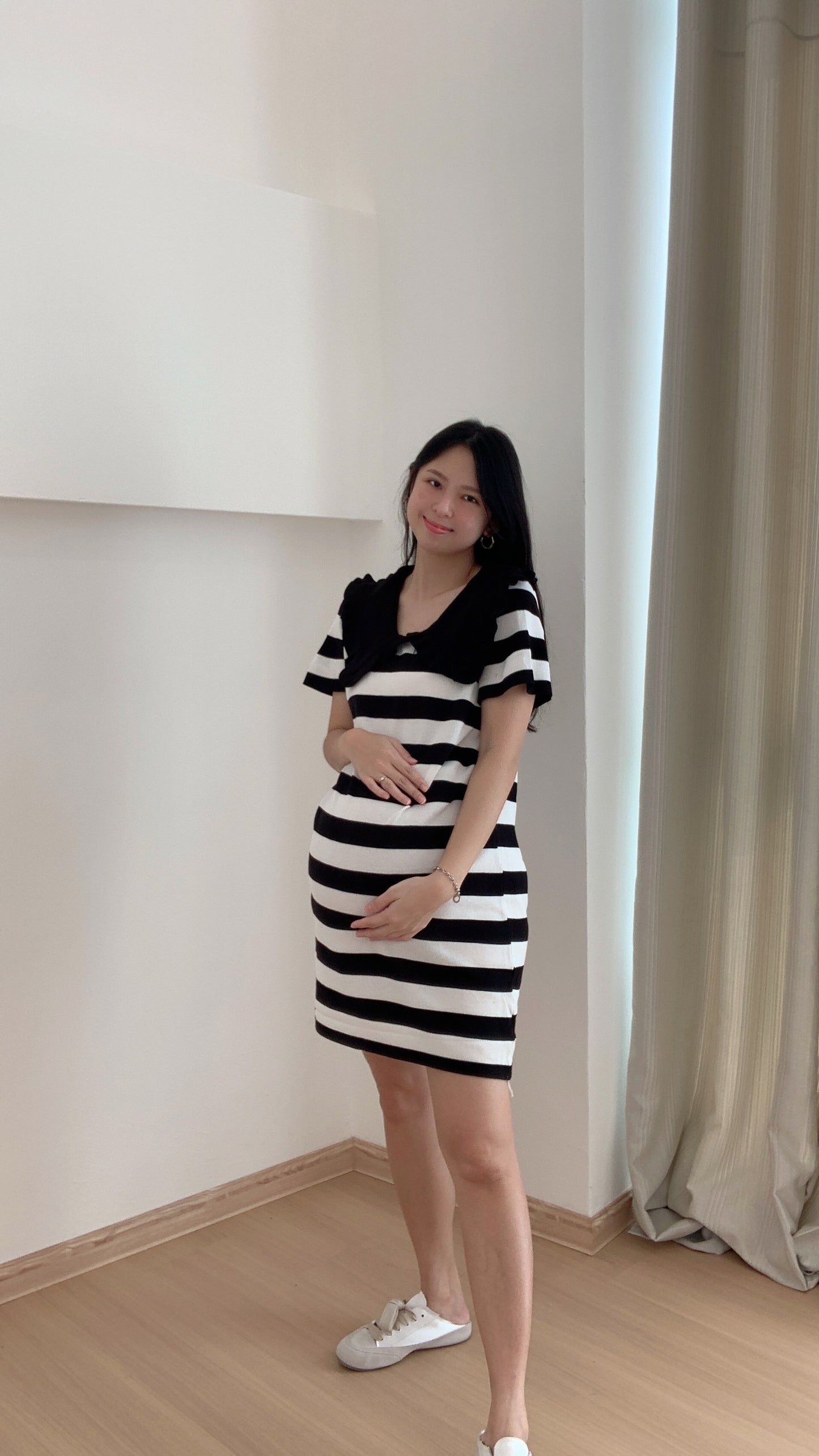 Carla Stripes Knits Dress