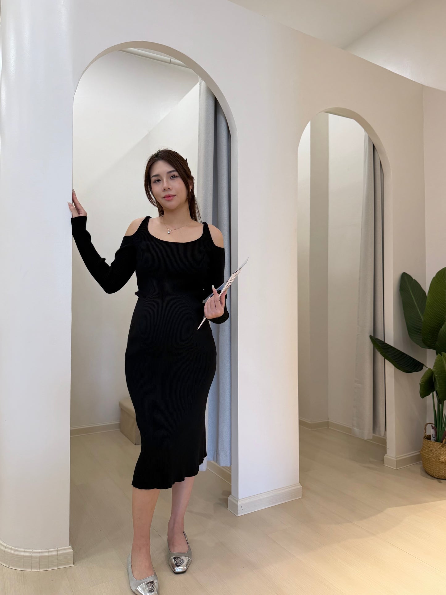 Hetty Knit Maxi Elegance Dress