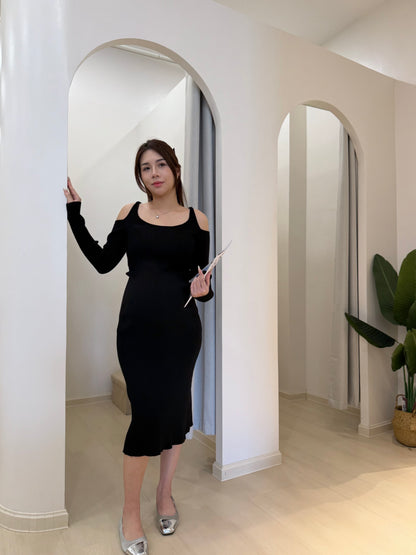 Hetty Knit Maxi Elegance Dress