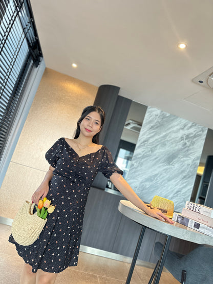 Gina Floral Maternity Dress
