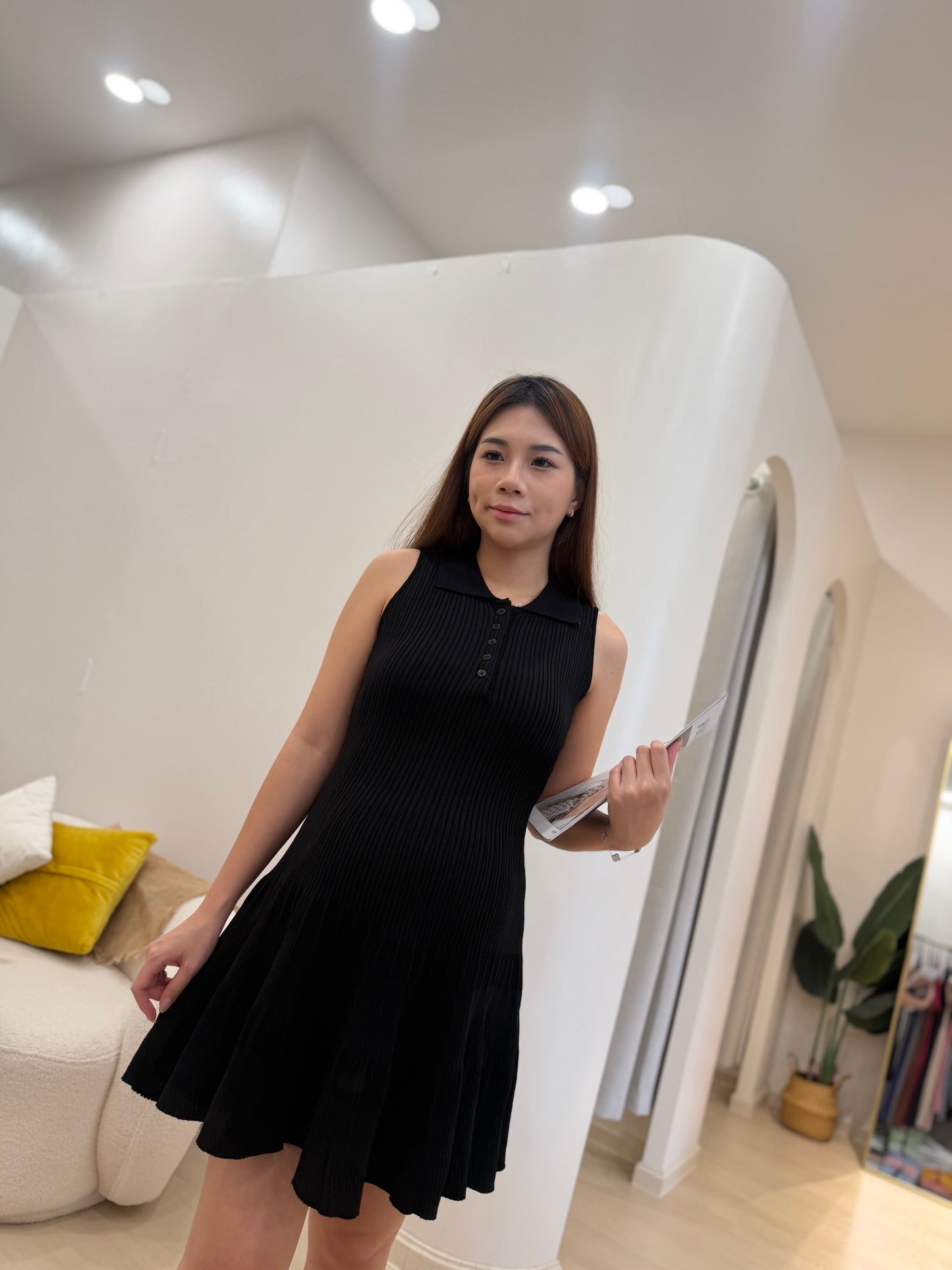 Valen Sleeveless Knitted Dress