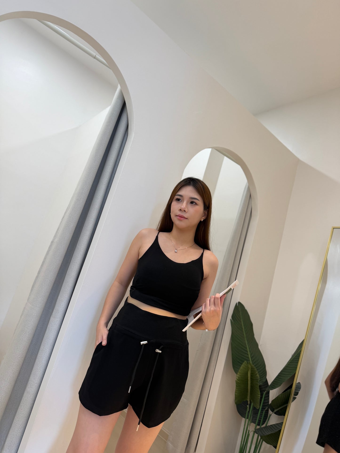 Nayla Cotton Maternity Lounge Shorts