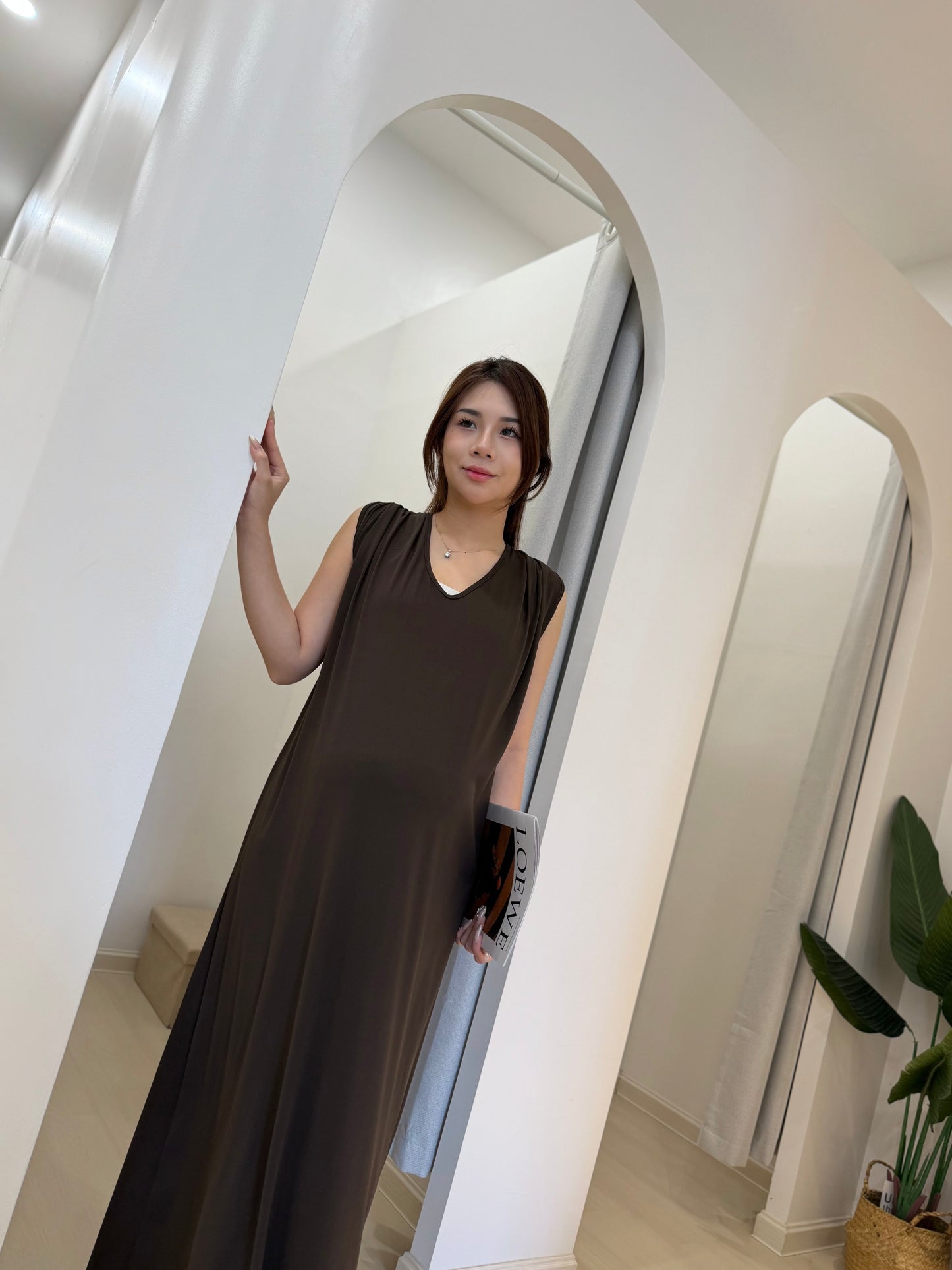 Kolyn Halter Maxi Dress