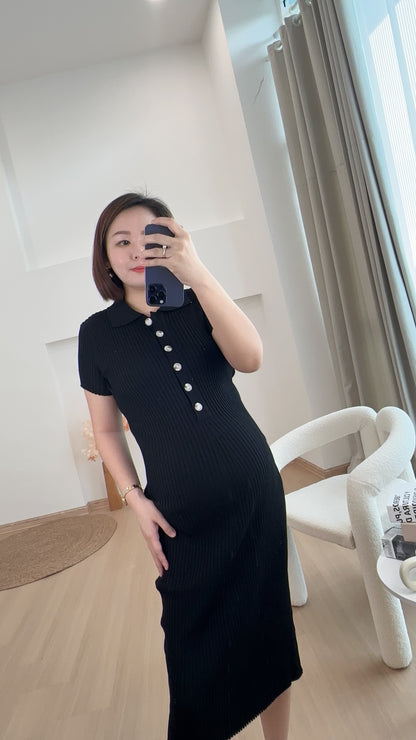 Yuna Knits Fitted Dress
