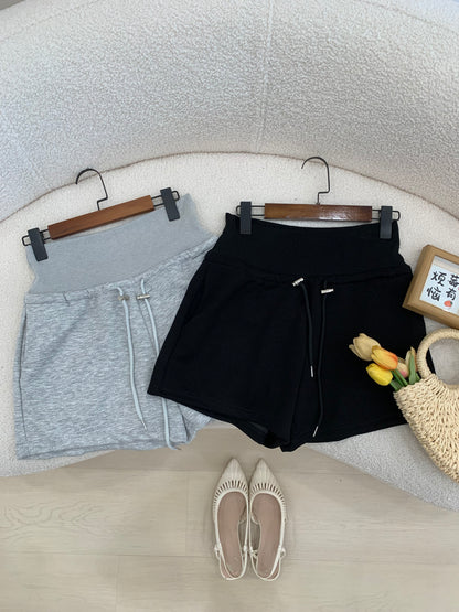 Nayla Cotton Maternity Lounge Shorts