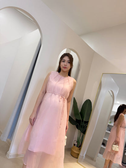 Avelisse Sheer Chiffon Dress