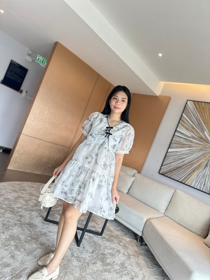 Ada Flare Cheongsam Dress