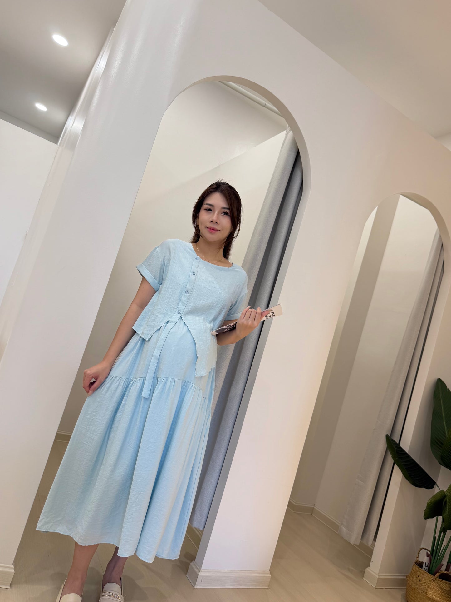 Elodie Soft Layered Dress