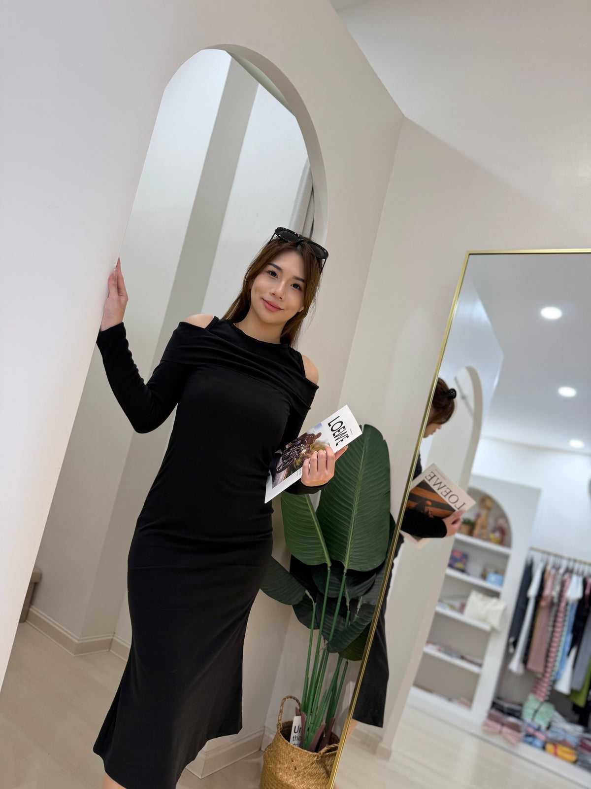 Ava Off-Shoulder Maxi Dress