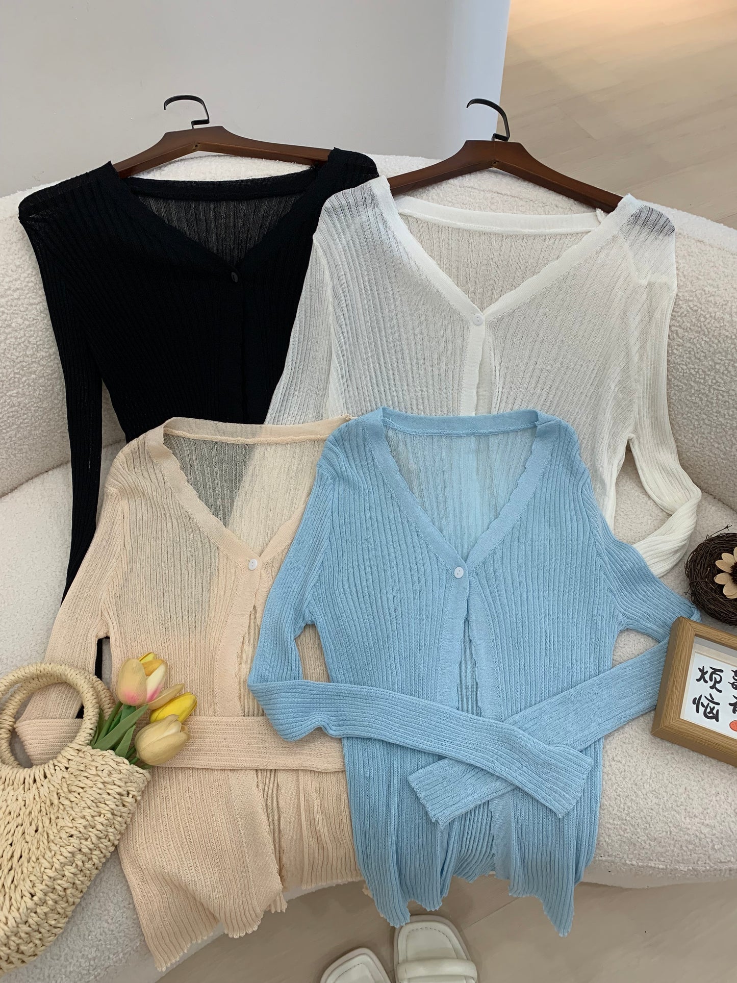 Felice Sheer Cardigan