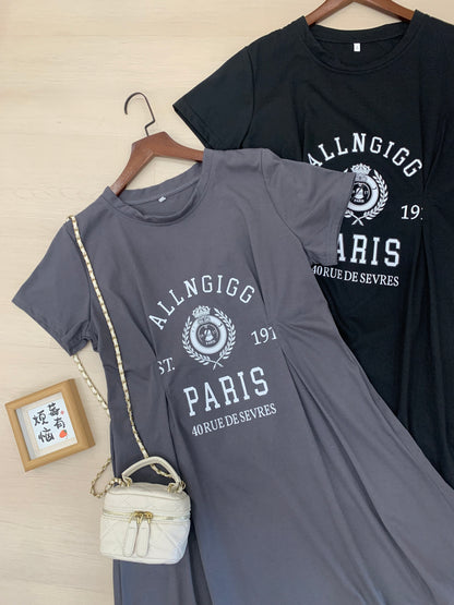 Elle Cotton Sleeved Dress