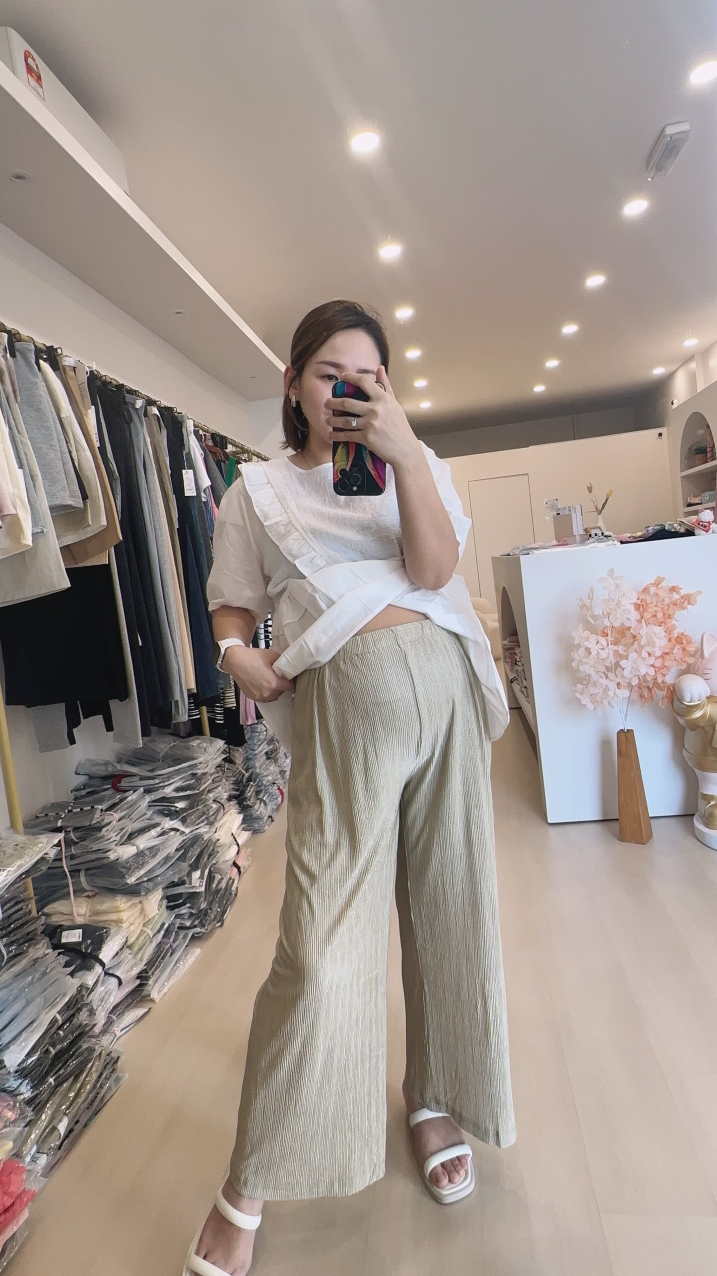 Masanon Sheer Long Pant