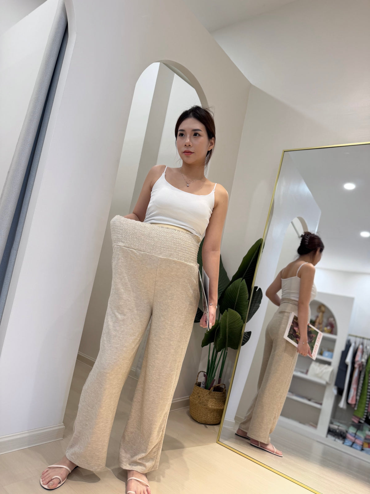 Aveline Wide-Leg Maternity Pants