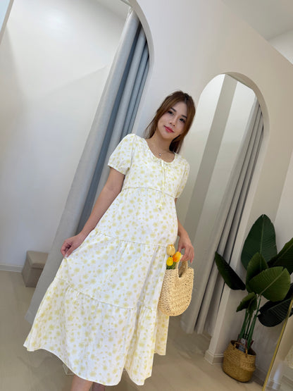 Daisy Floral Midi Dress
