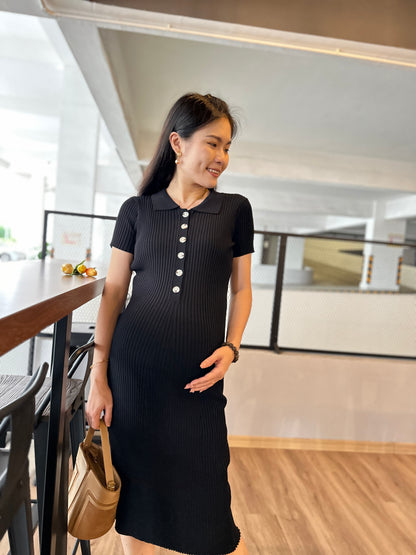 Yuna Knits Fitted Dress