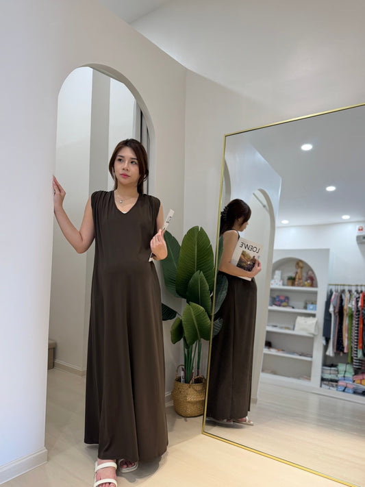 Kolyn Halter Maxi Dress