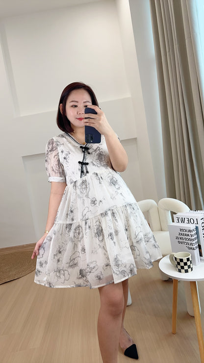 Ada Flare Cheongsam Dress