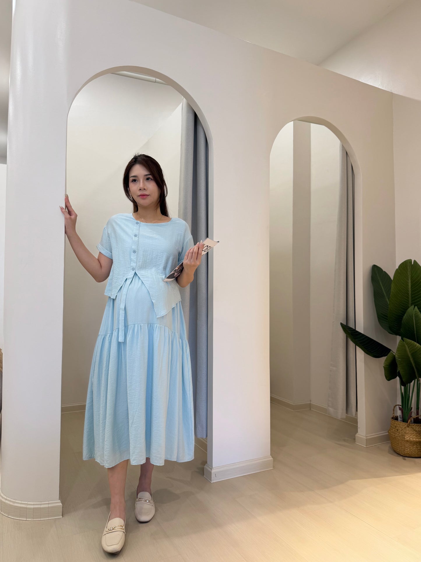 Elodie Soft Layered Dress