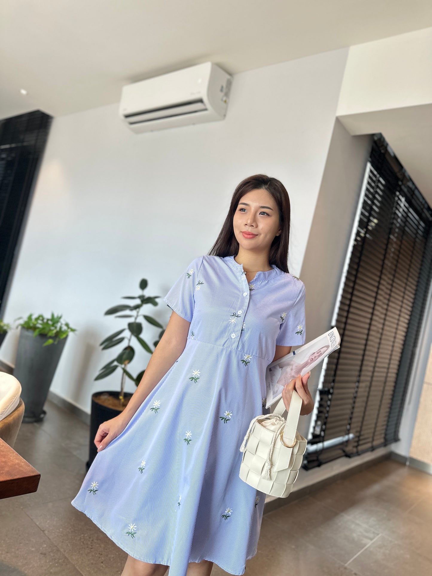 Teeya Floral in Blue