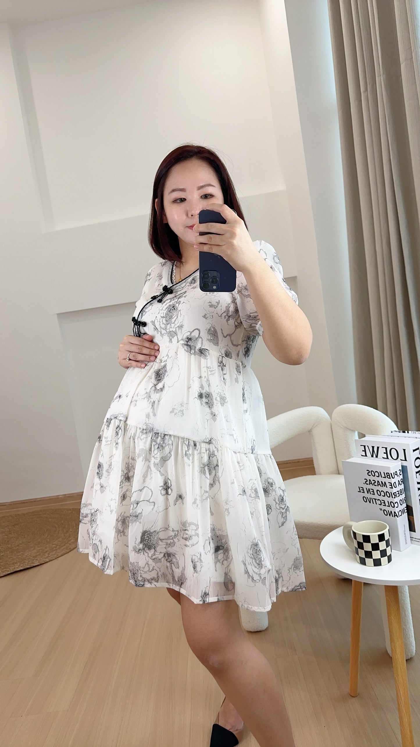 Ada Flare Cheongsam Dress