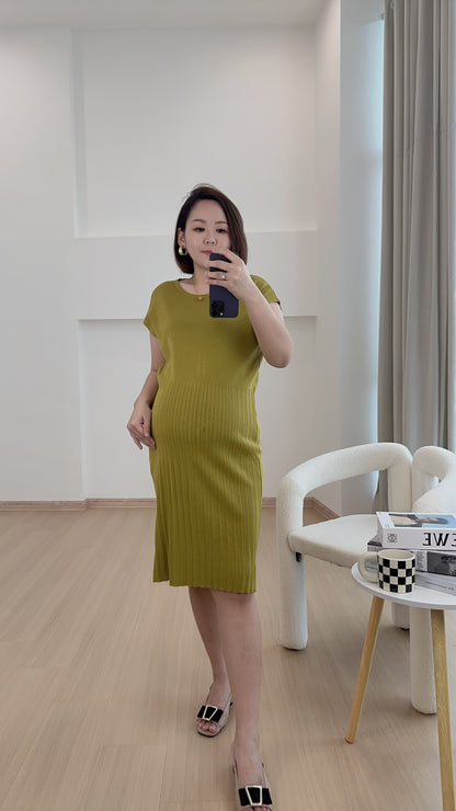 Heyya Knitted Knits Maternity Dress