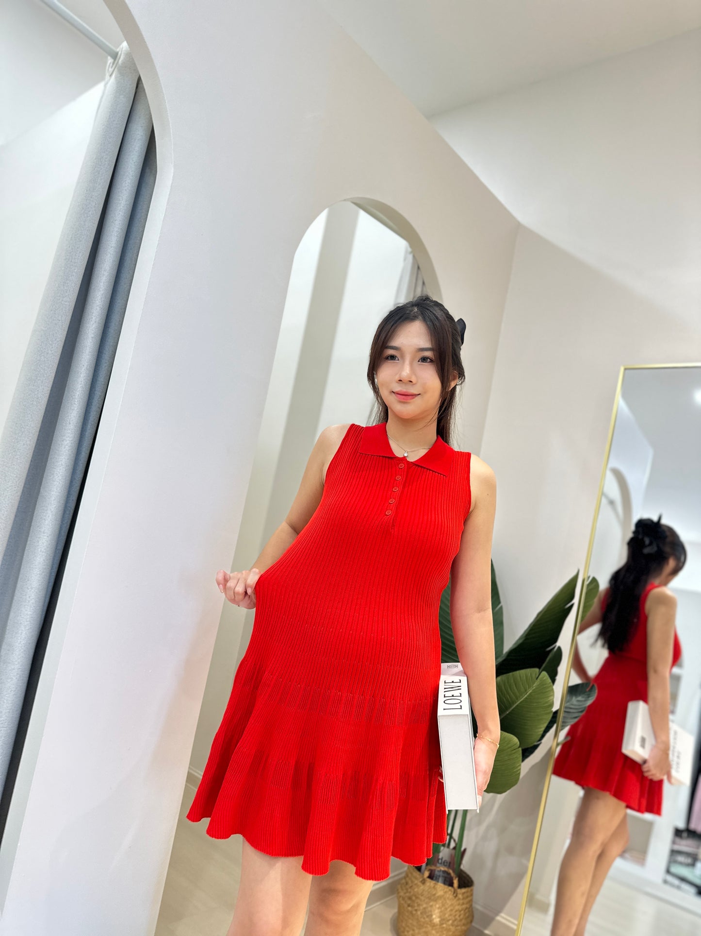 Valen Sleeveless Knitted Dress