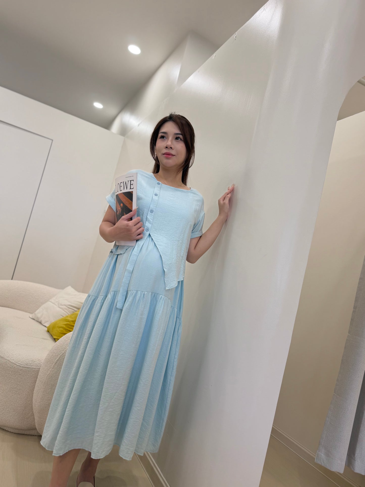 Elodie Soft Layered Dress