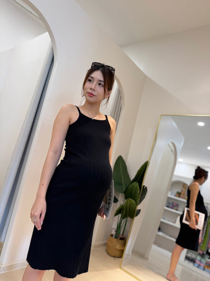 Hettie Ribbed Knit Dress