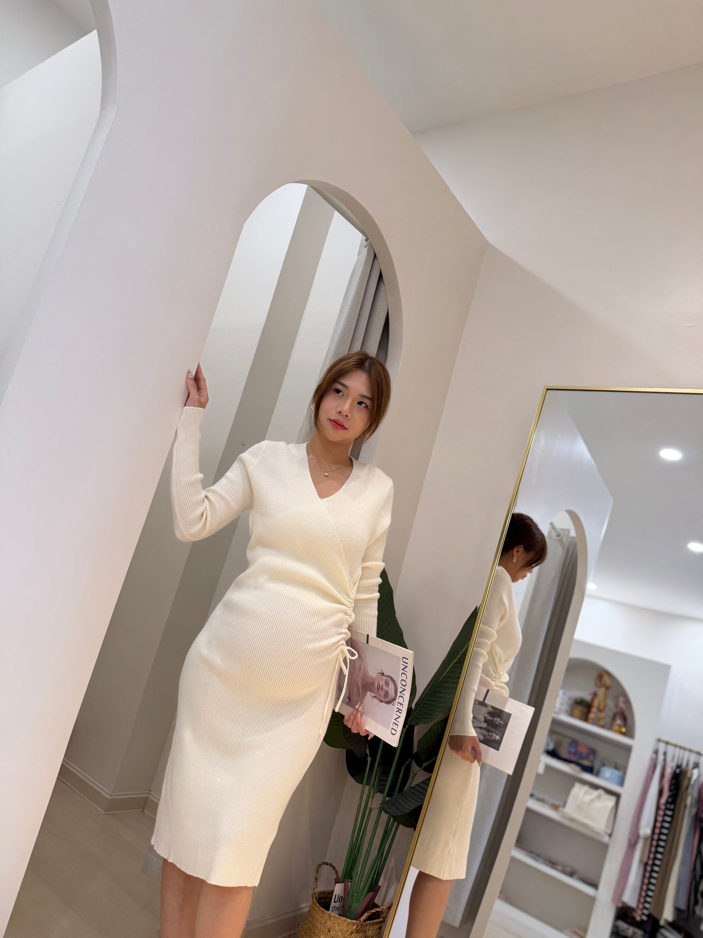 Valerie Long Sleeve Knits Dress