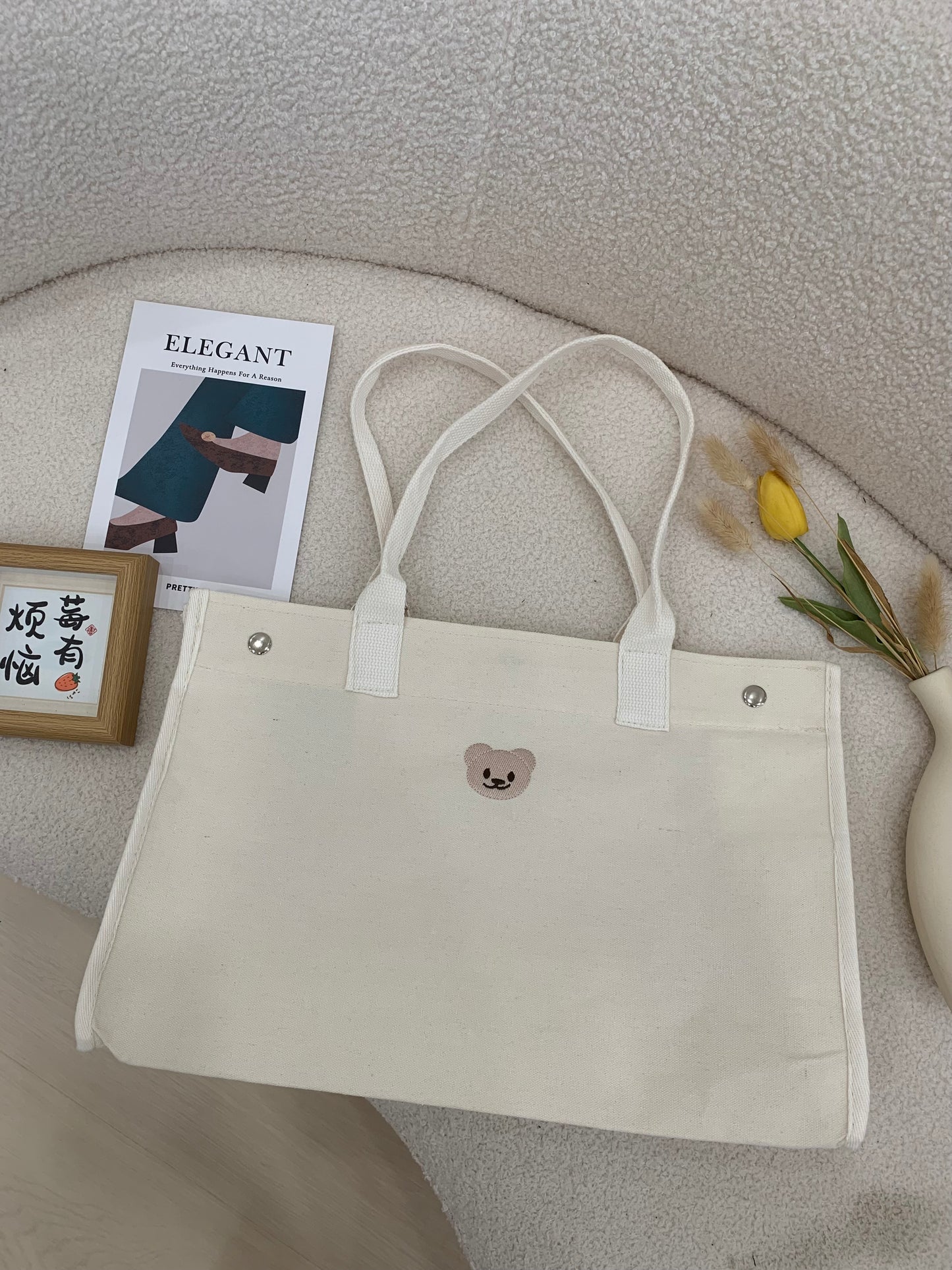 Little Bear Canvas Bag