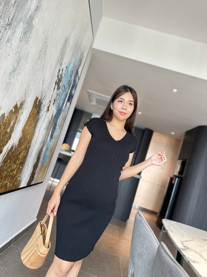 Viion Fitted Knits Dress