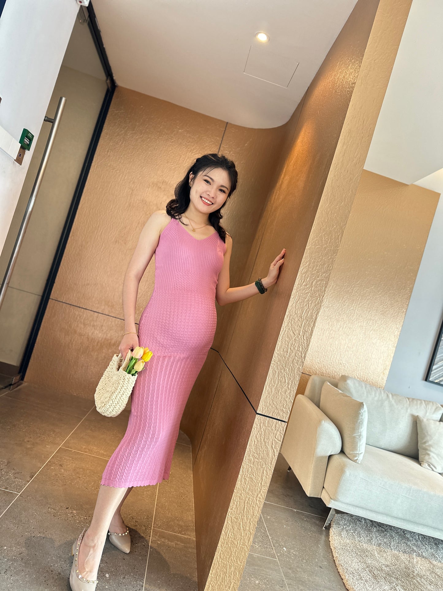 Elissa Knits Long Dress