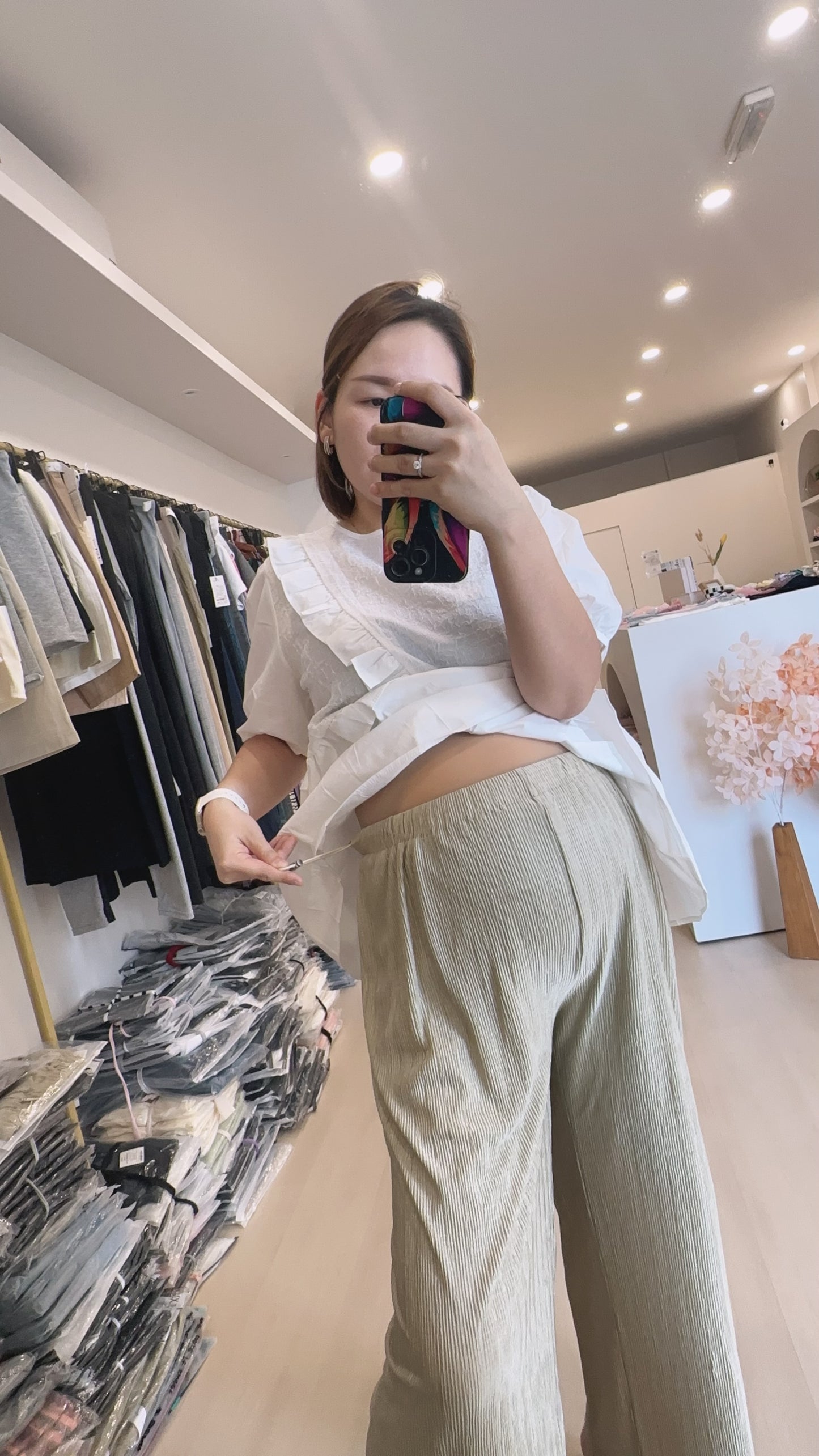 Masanon Sheer Long Pant
