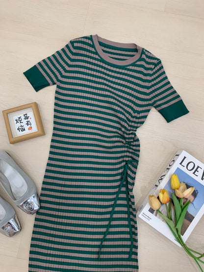 Kaelyn Stripe Knit Dress