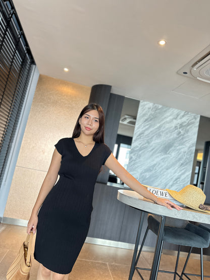 Viion Fitted Knits Dress
