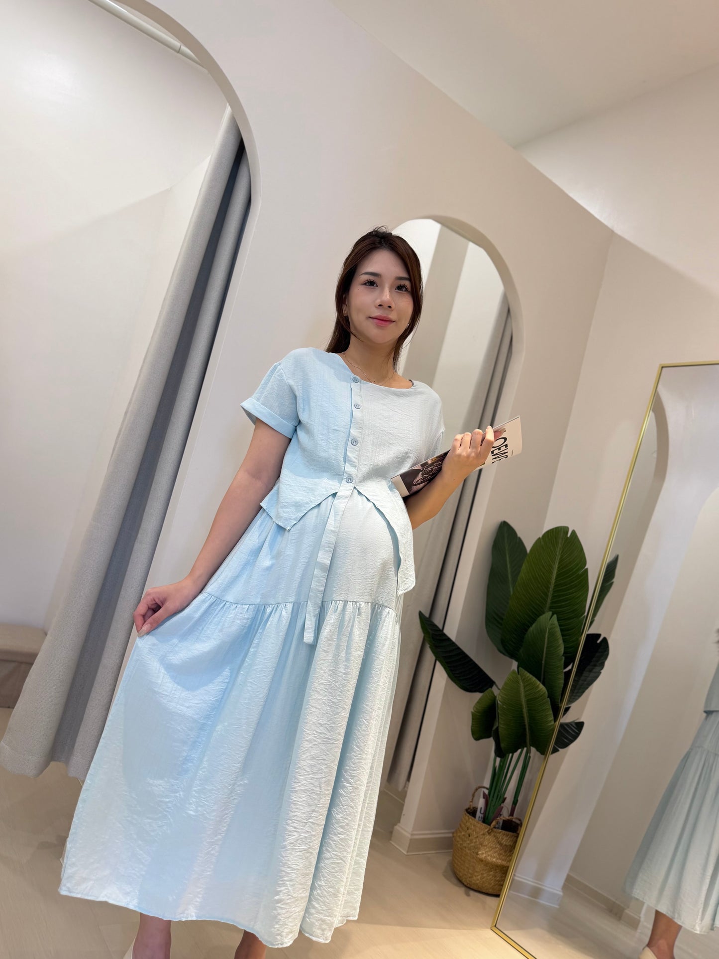 Elodie Soft Layered Dress