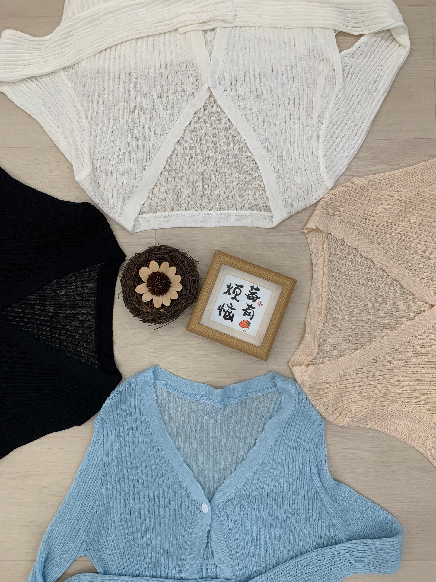 Felice Sheer Cardigan