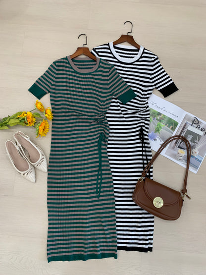 Kaelyn Stripe Knit Dress