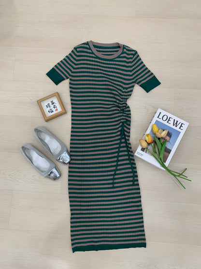 Kaelyn Stripe Knit Dress