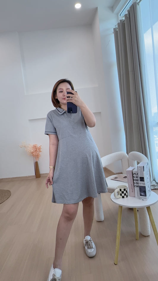 Annvia PoloTee Flare Dress