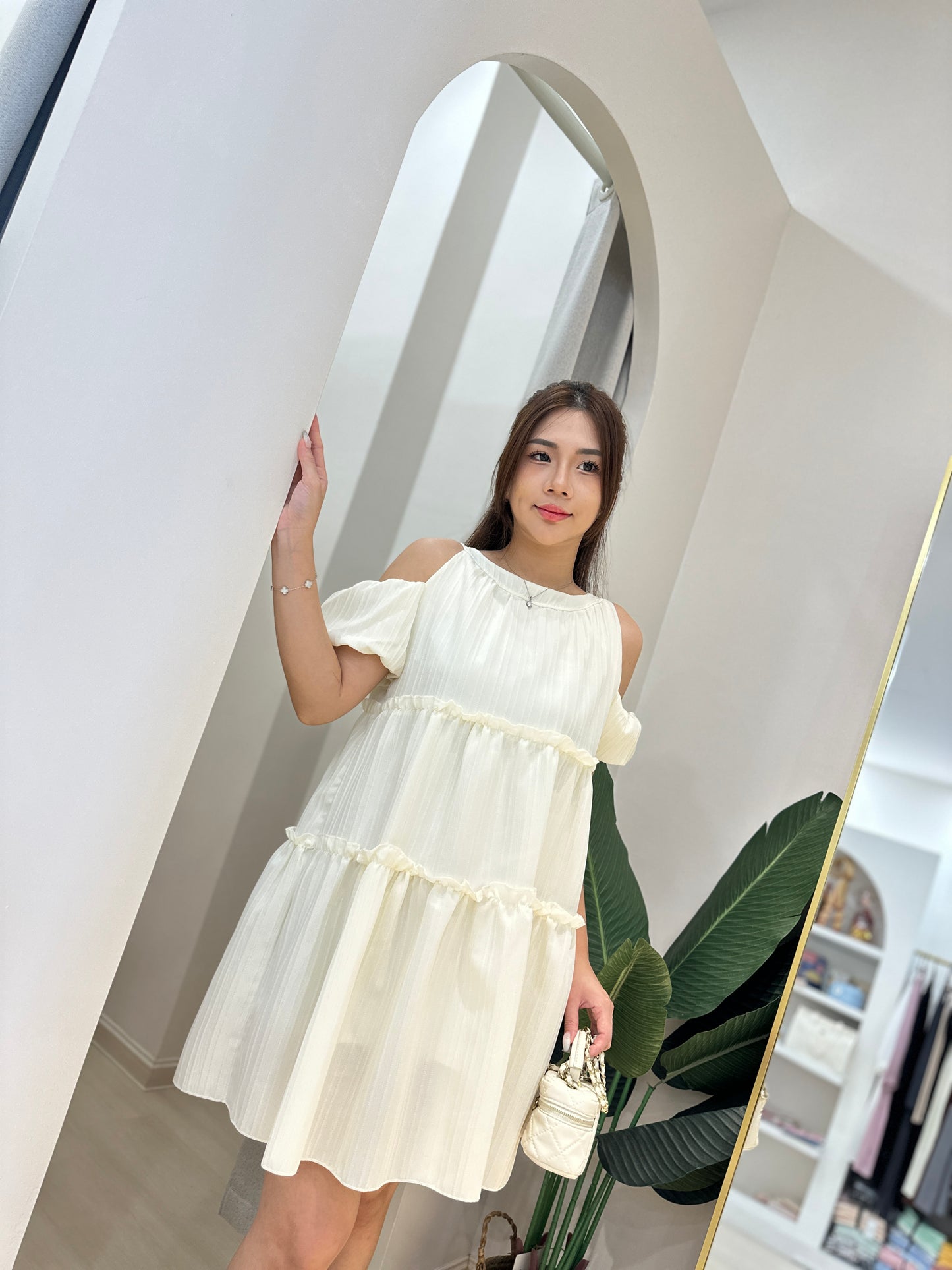 Adelle Cold Shoulder Dress